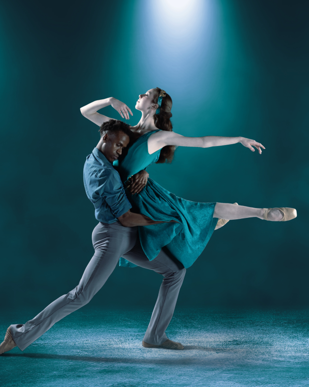 Roxy Slavin and Joel Kioko take the stage in Milwaukee Ballet 2's Momemtum