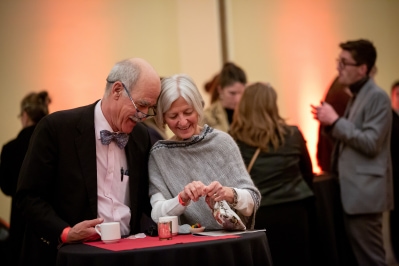 Happy couple at donor event 2022