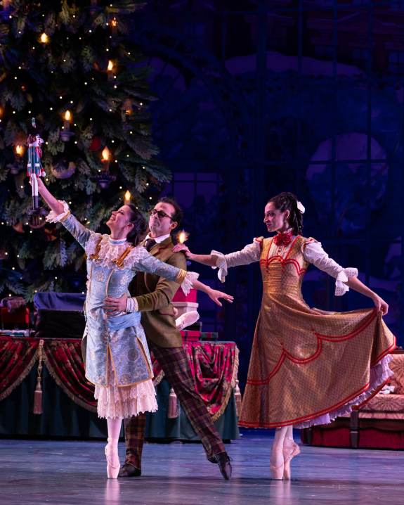 Three dancers in the Nutcracker