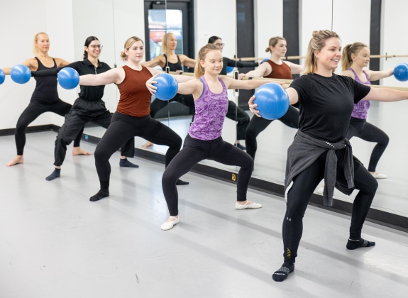 Adult Fitness Class Participants