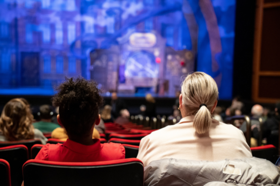 Audience Watches performance for student matinee